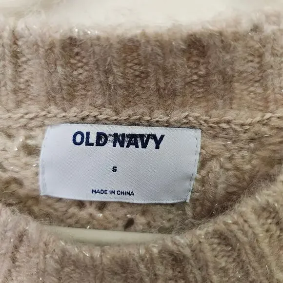 Feminine Pink Sweater with Ruffle Size S | Old Navy - Picture 6 of 9